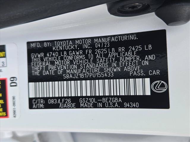 Used 2023 Lexus ES 350 F Sport w/ Accessory Package (Z2) FWD image 25