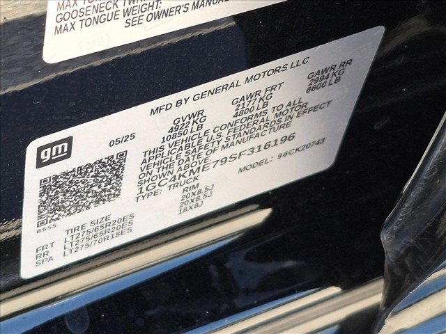 Used 2025 Chevrolet Silverado 2500 Custom AWD/4WD image 22