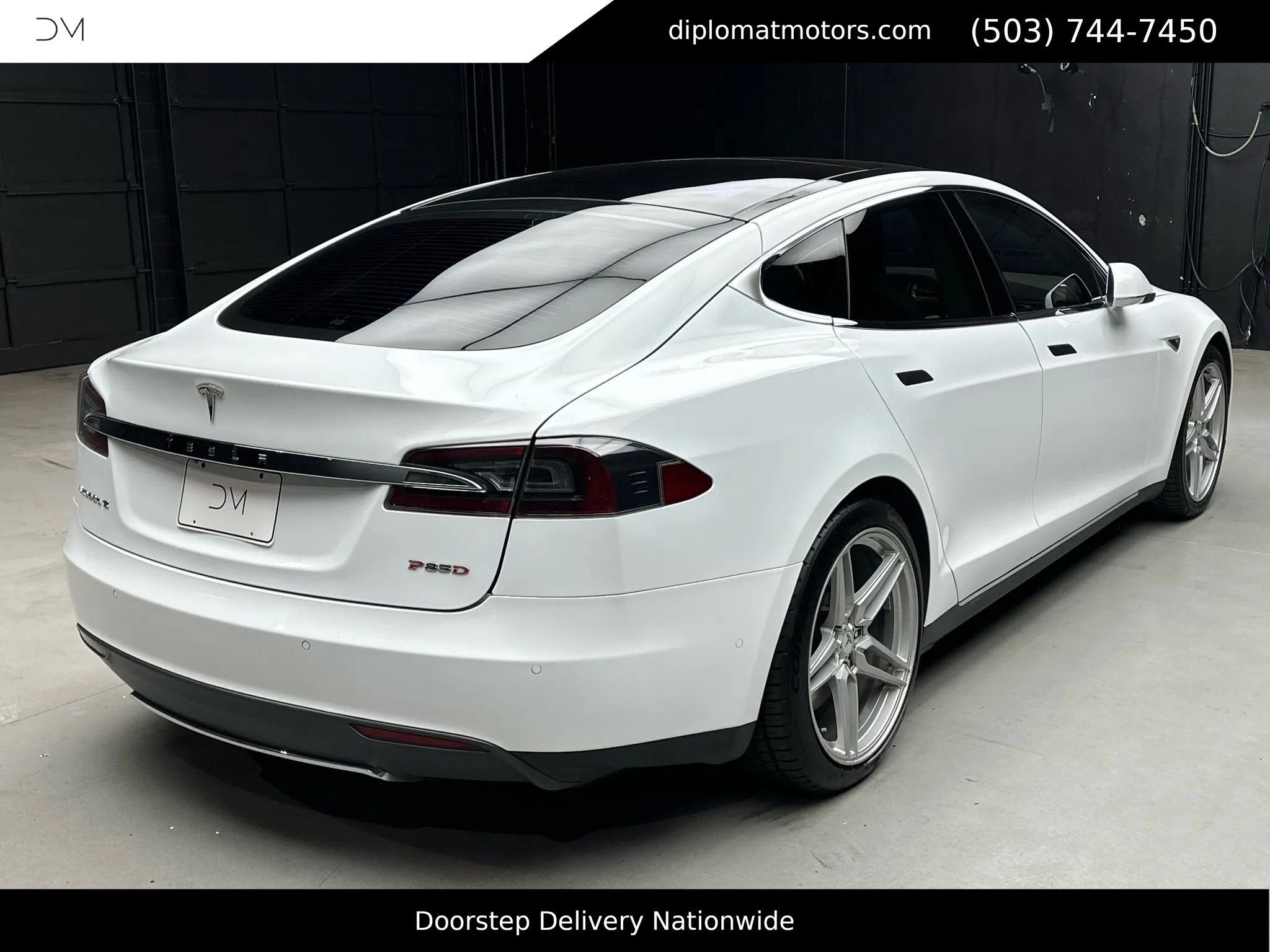 Used 2015 Tesla Model S P85D AWD/4WD image 7