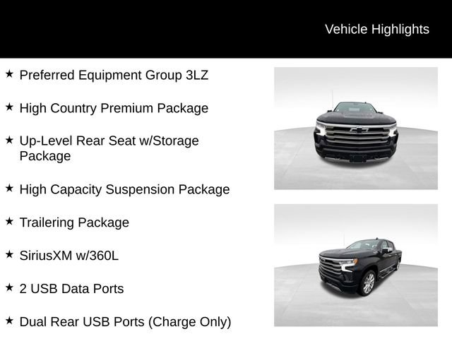 Used 2024 Chevrolet Silverado 1500 High Country w/ High Country Premium Package image 13