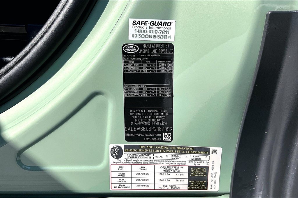 Certified 2023 Land Rover Defender 110 75th Limited Edition AWD/4WD image 17