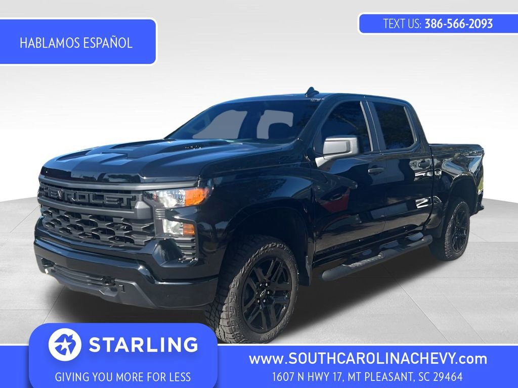 New 2026 Chevrolet Silverado 1500 Custom Trail Boss w/ Midnight Edition image 1