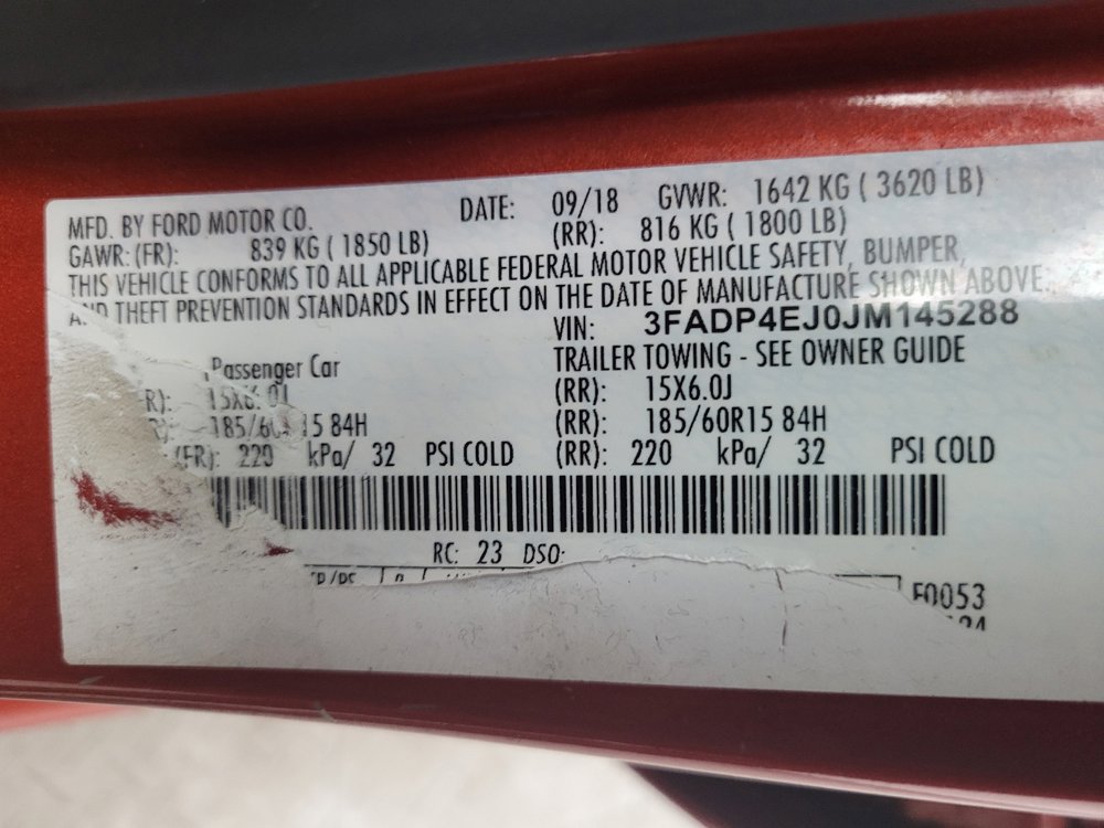 Used 2018 Ford Fiesta SE FWD image 33