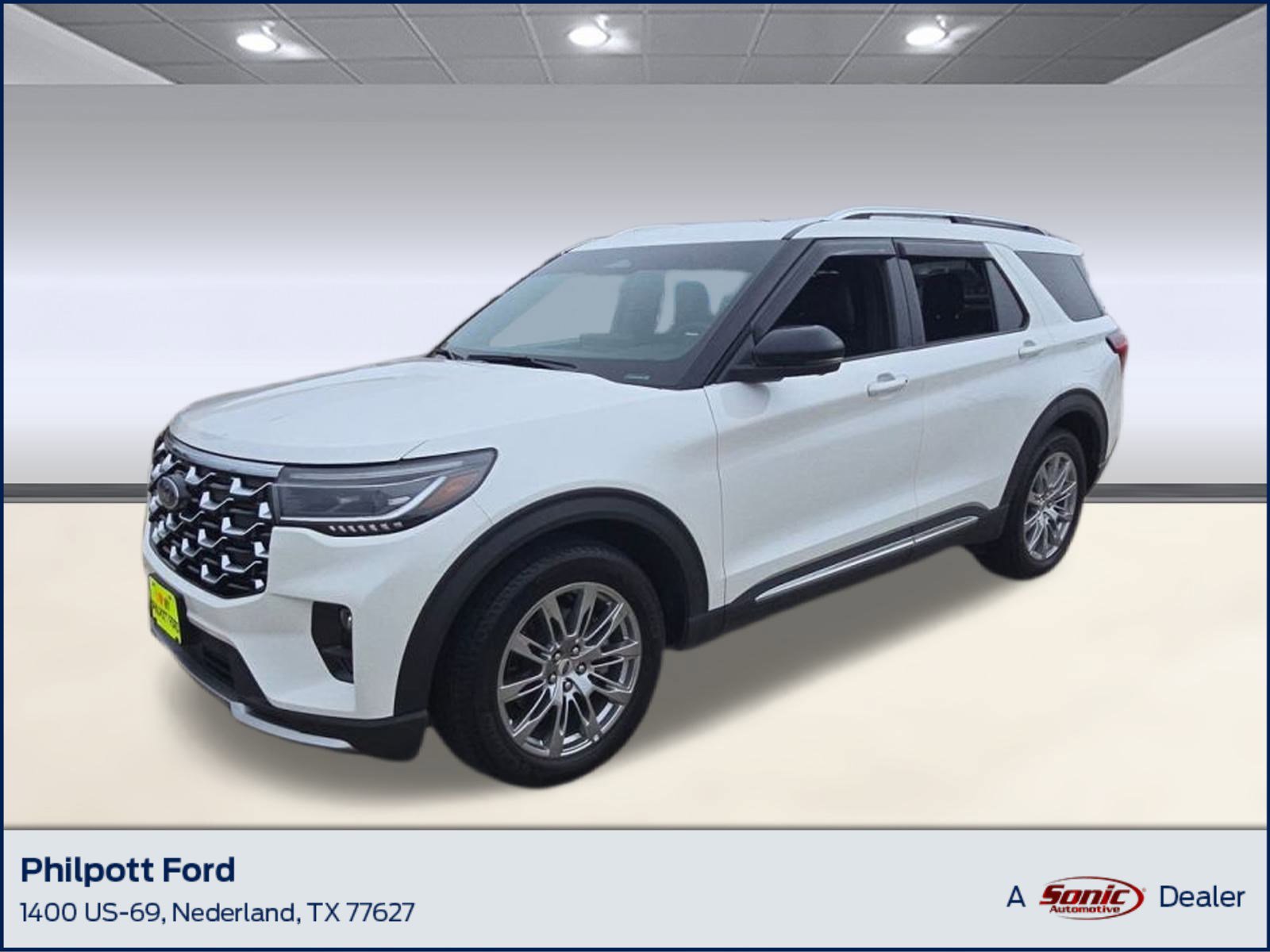 Used 2025 Ford Explorer Platinum