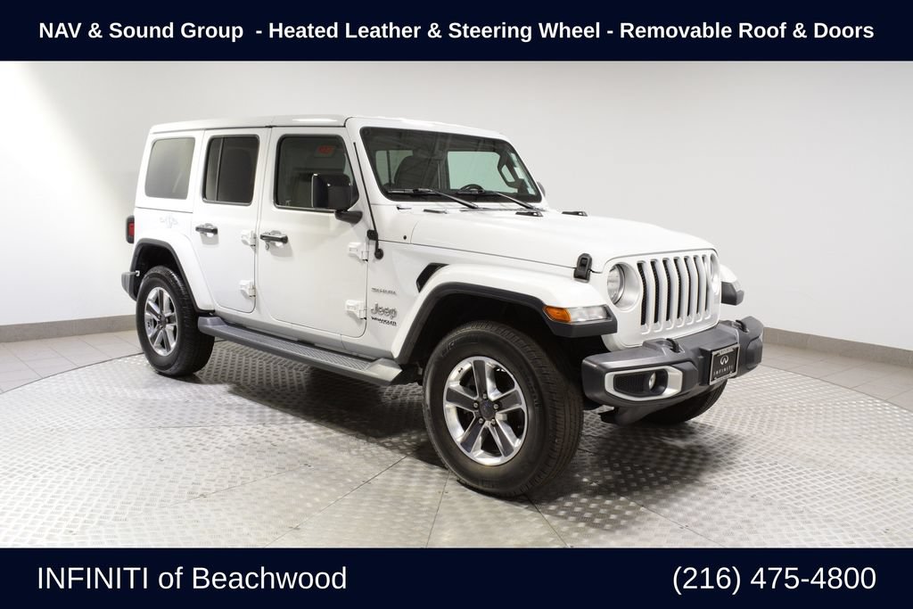 Used 2020 Jeep Wrangler Unlimited Sahara w/ Uconnect 4C Nav & Sound Group