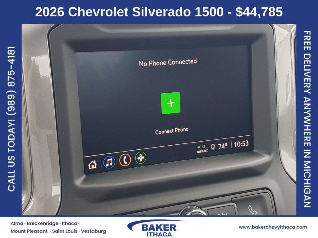 New 2026 Chevrolet Silverado 1500 W/T w/ Trailering Package AWD/4WD image 15