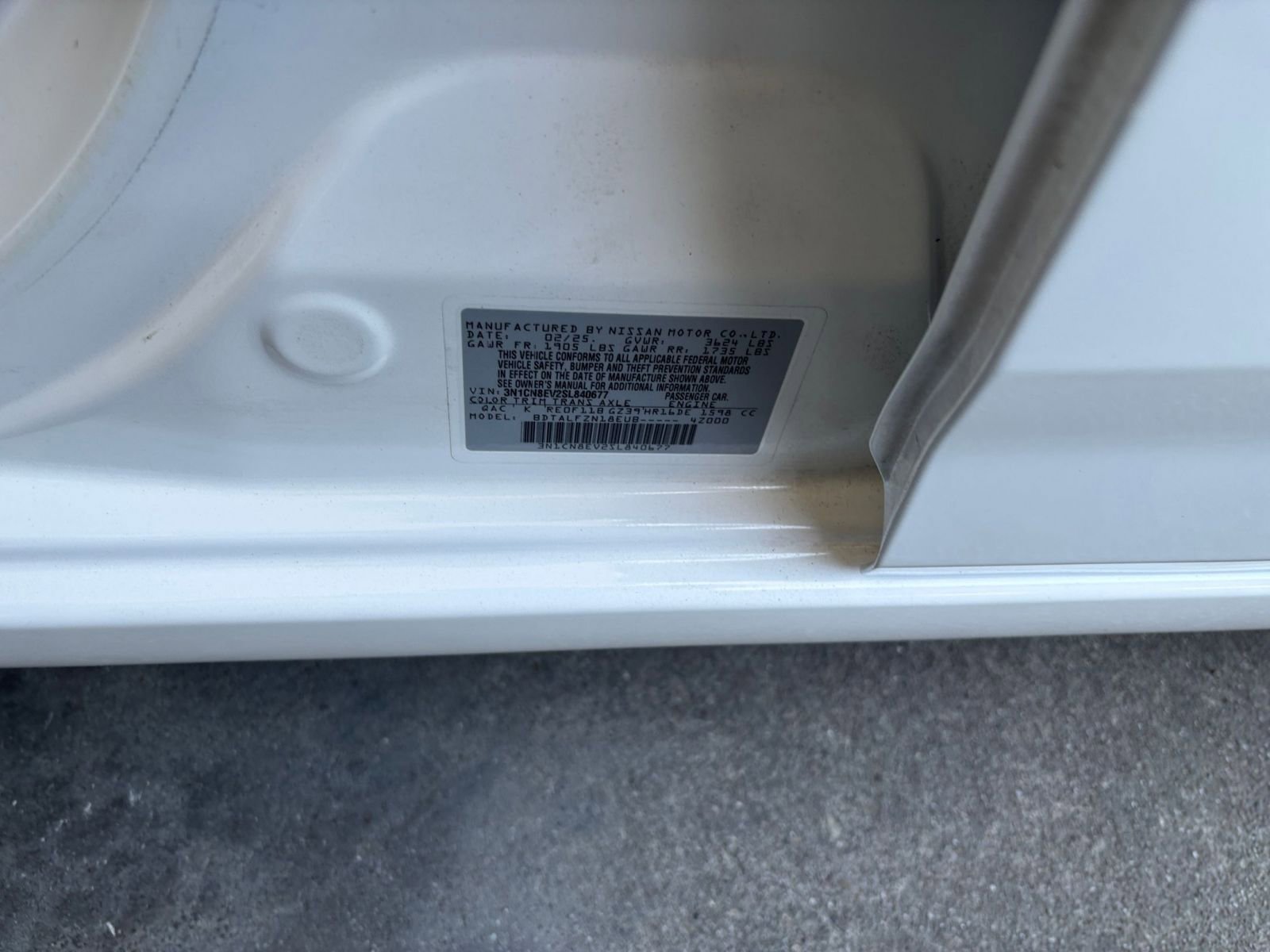 Used 2025 Nissan Versa SV FWD image 29
