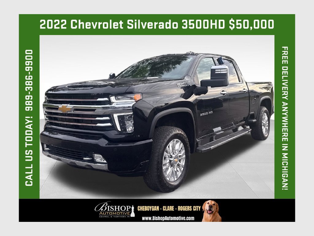 Used 2022 Chevrolet Silverado 3500 High Country w/ Z71 Off-Road Package AWD/4WD 360° Tour