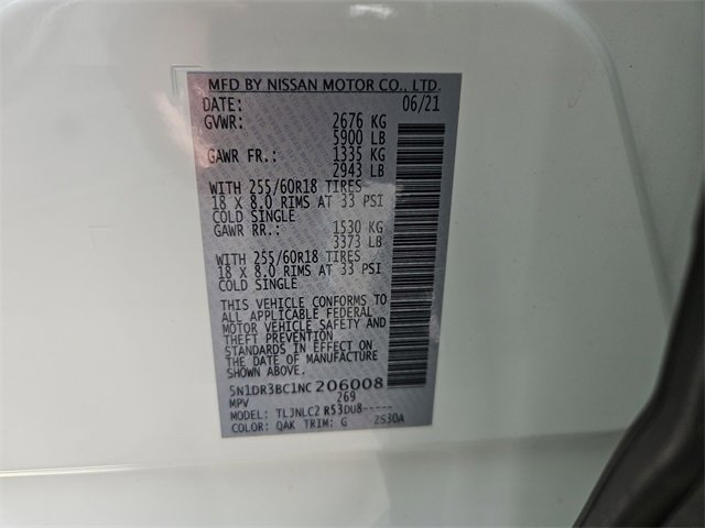 Used 2022 Nissan Pathfinder SV image 32