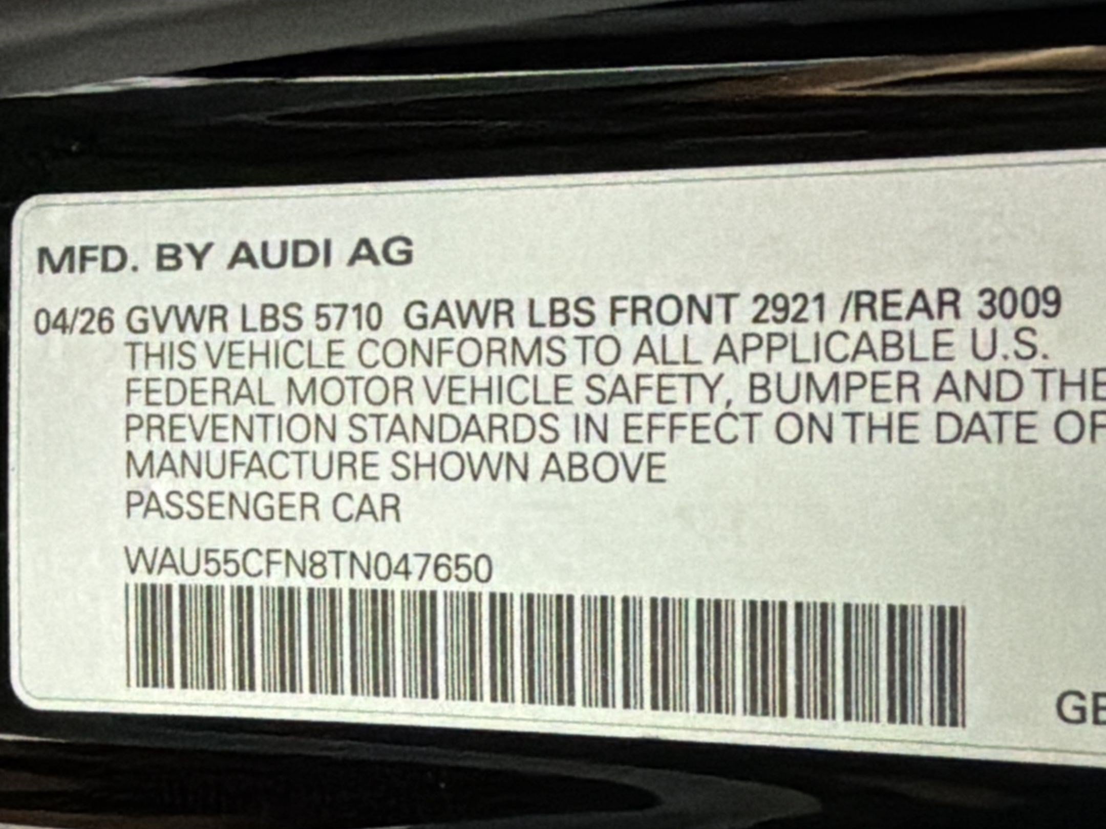 New 2026 Audi A6 Premium Plus AWD/4WD image 23