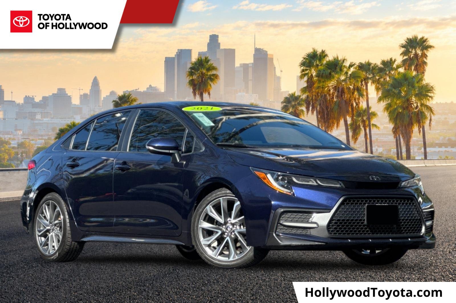 Used 2021 Toyota Corolla SE w/ Carpet Mat Package (TMS) FWD image 1