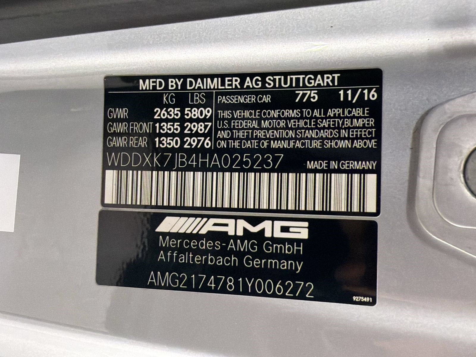 Used 2017 Mercedes-Benz S 63 AMG 4MATIC Cabriolet image 22