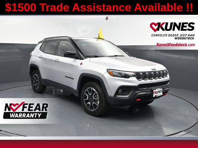 New 2026 Jeep Compass Trailhawk w/ Sun, Sound & Navigation Group AWD/4WD image 1