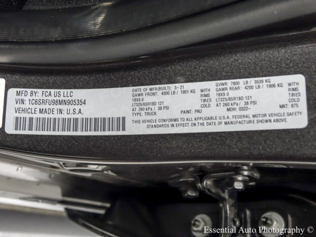 Used 2021 RAM 1500 TRX w/ TRX Level 2 Equipment Group AWD/4WD image 35