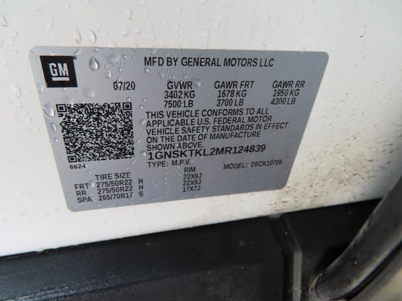 Used 2021 Chevrolet Tahoe High Country w/ Premium Package image 24