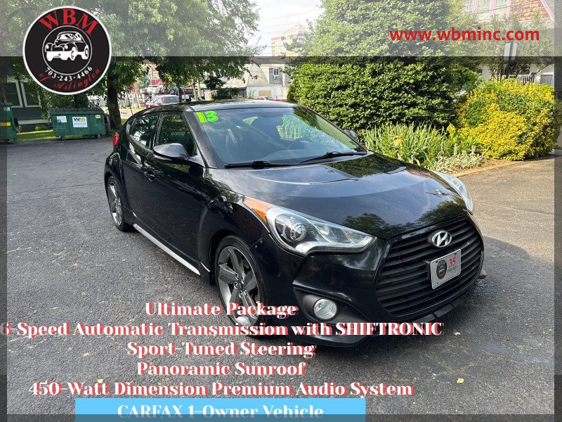 Used 2013 Hyundai Veloster Turbo w/ Ultimate Pkg FWD image 1