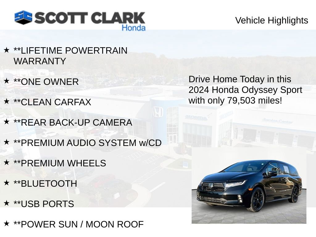 Used 2024 Honda Odyssey Sport image 11