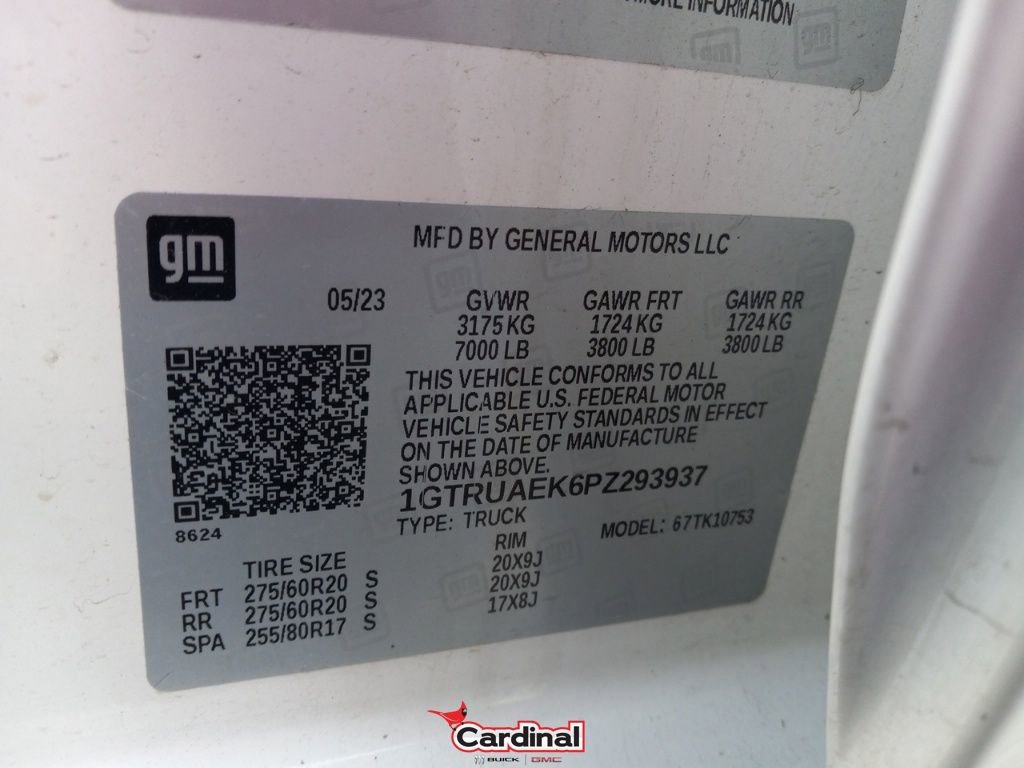 Certified 2023 GMC Sierra 1500 Pro w/ Graphite Edition image 32