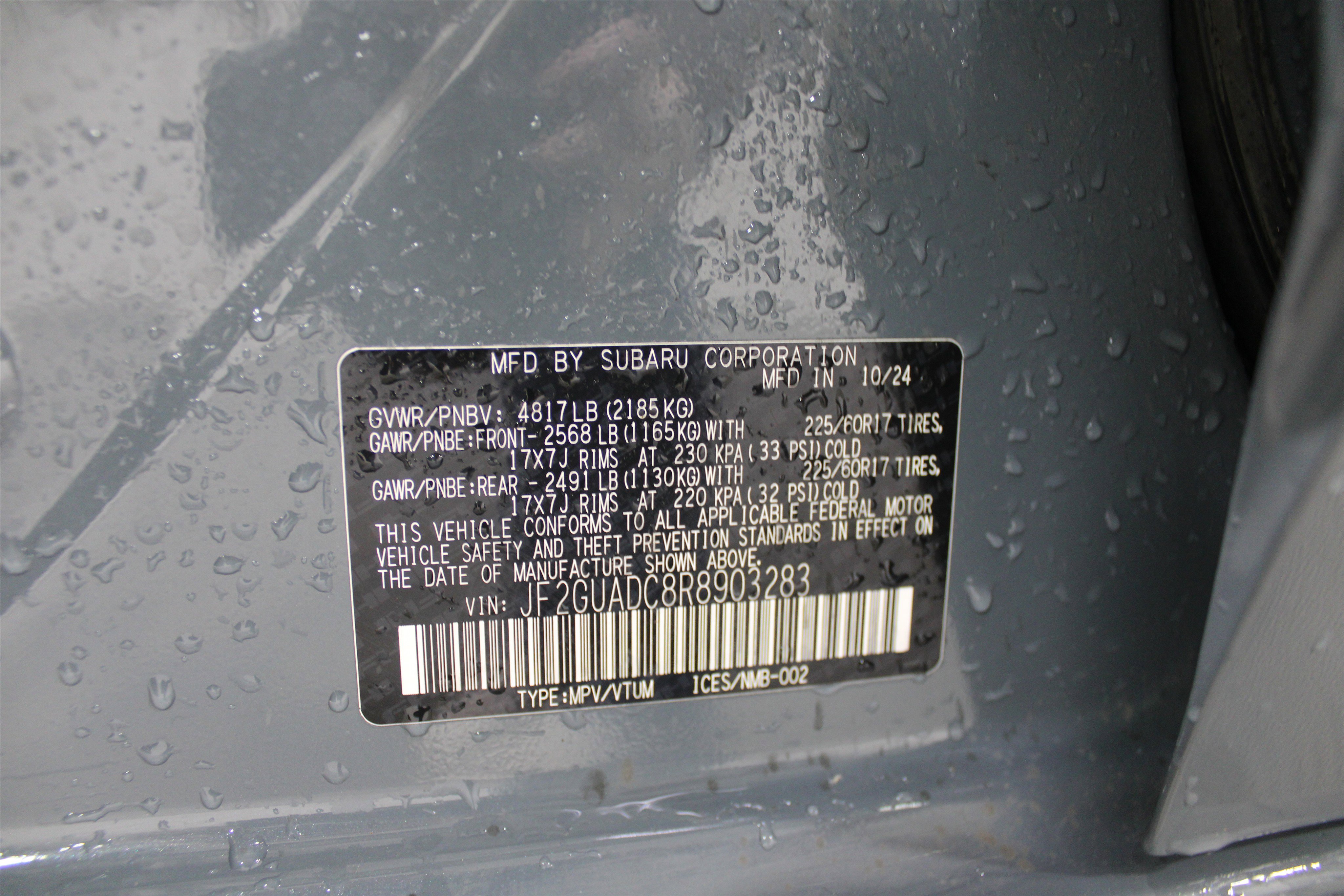 Used 2024 Subaru Crosstrek 2.0i Premium image 34