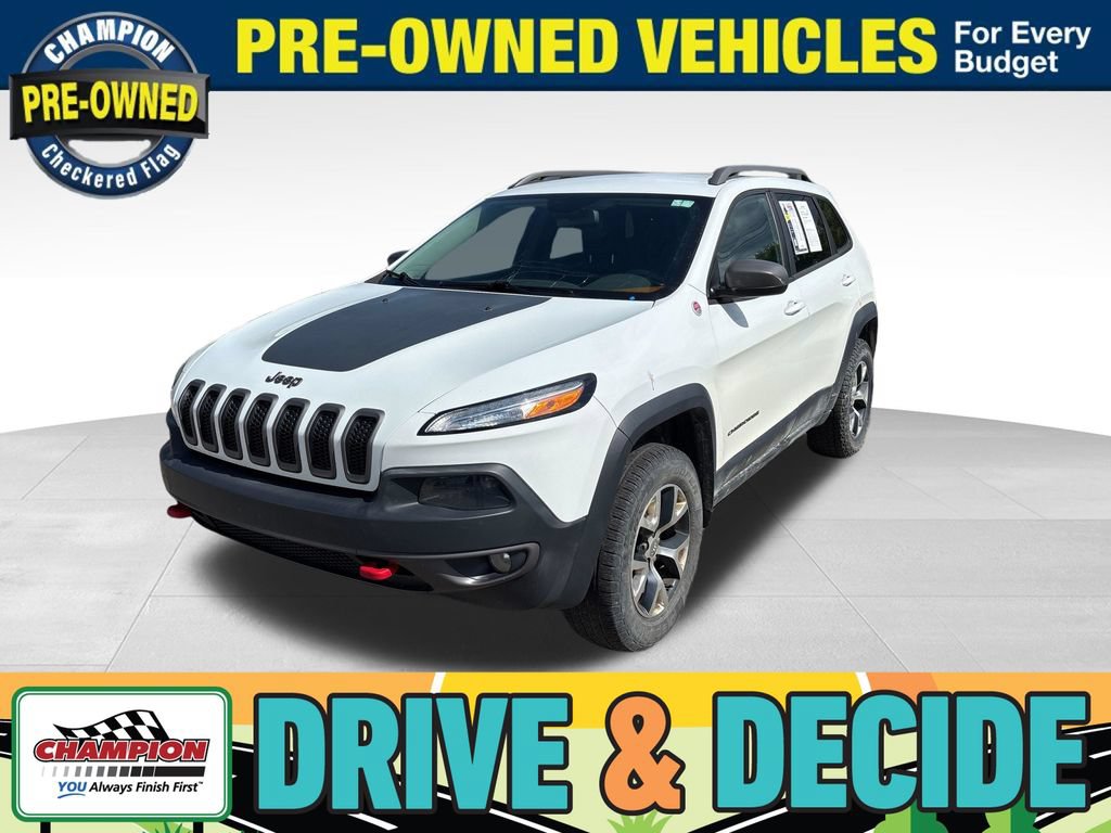 Used 2014 Jeep Cherokee Trailhawk w/ Cold Weather Group AWD/4WD image 1