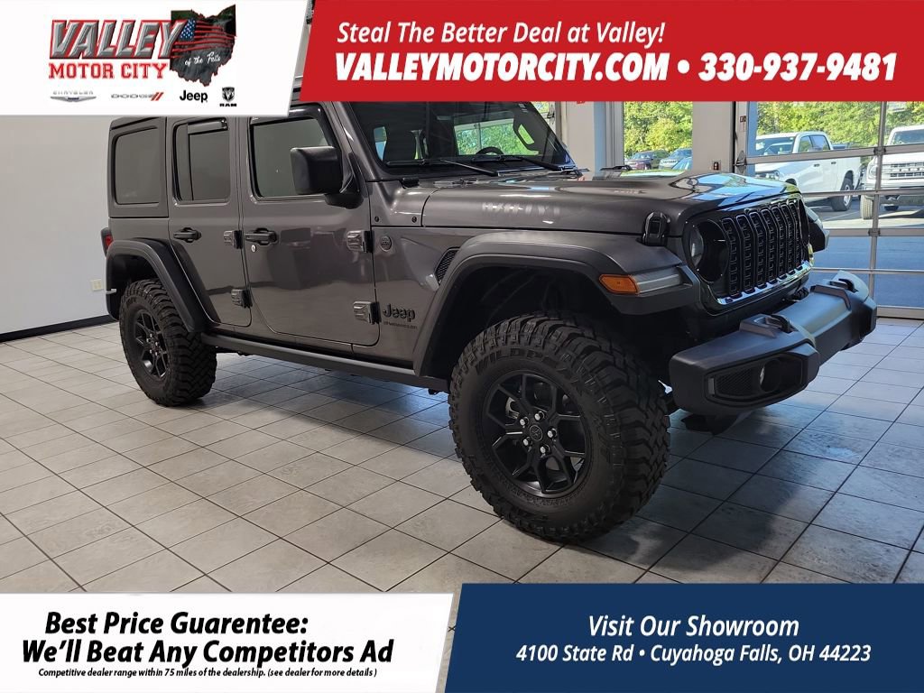 Used 2024 Jeep Wrangler Willys