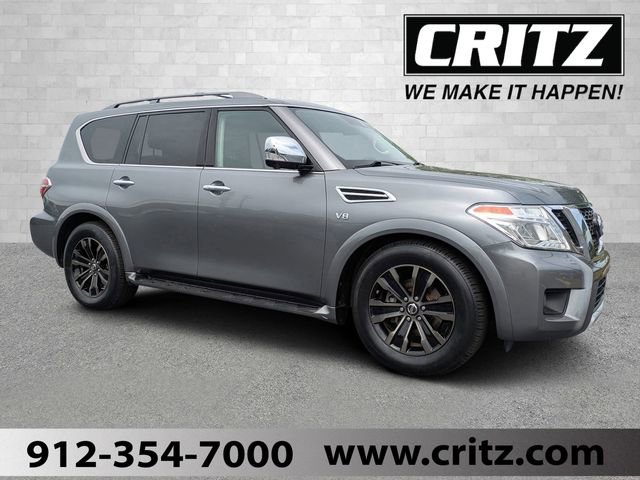 Used 2018 Nissan Armada Platinum w/ Captain Seat Package RWD image 1