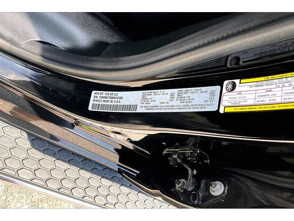 Certified 2021 RAM 1500 Big Horn RWD image 32