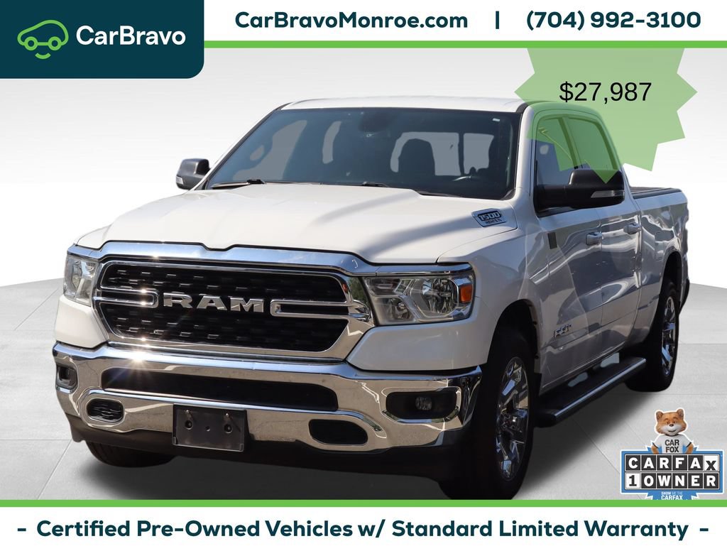 Used 2022 RAM 1500 Big Horn RWD image 2