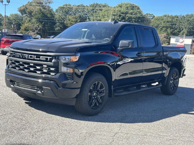 New 2026 Chevrolet Silverado 1500 Custom w/ Turbomax Blackout Package AWD/4WD image 6