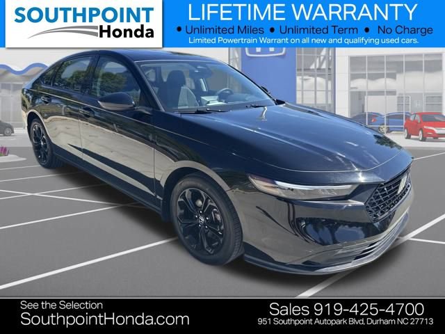 Used 2025 Honda Accord SE