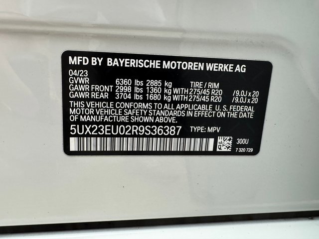 Certified 2024 BMW X5 xDrive40i w/ M Sport Package image 30