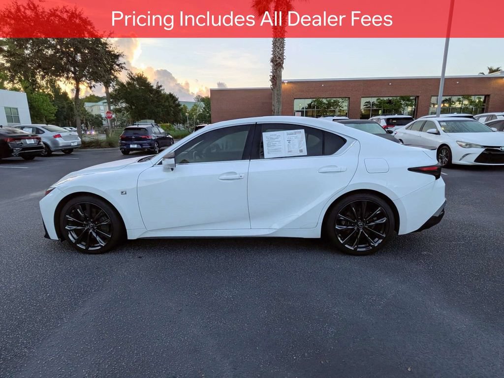 Used 2023 Lexus IS 350 F Sport w/ Navigation Package RWD image 8