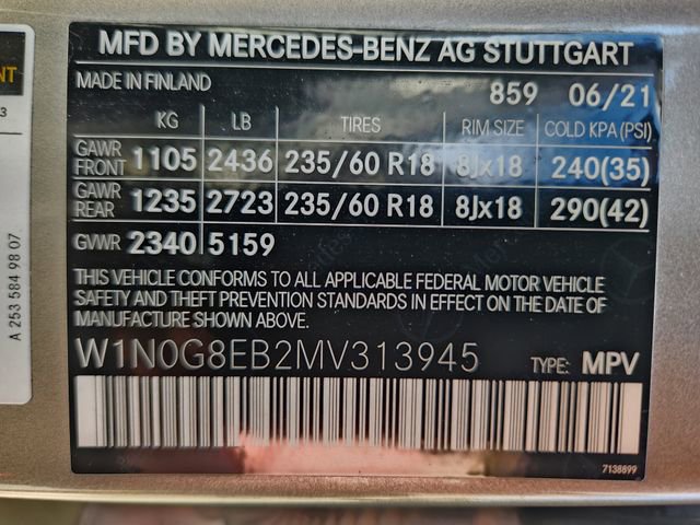 Certified 2021 Mercedes-Benz GLC 300 GLC 300 image 30