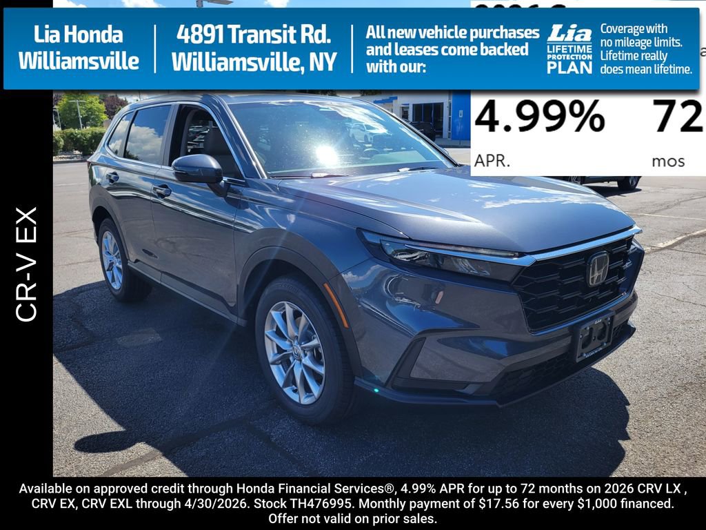 New 2026 Honda CR-V EX