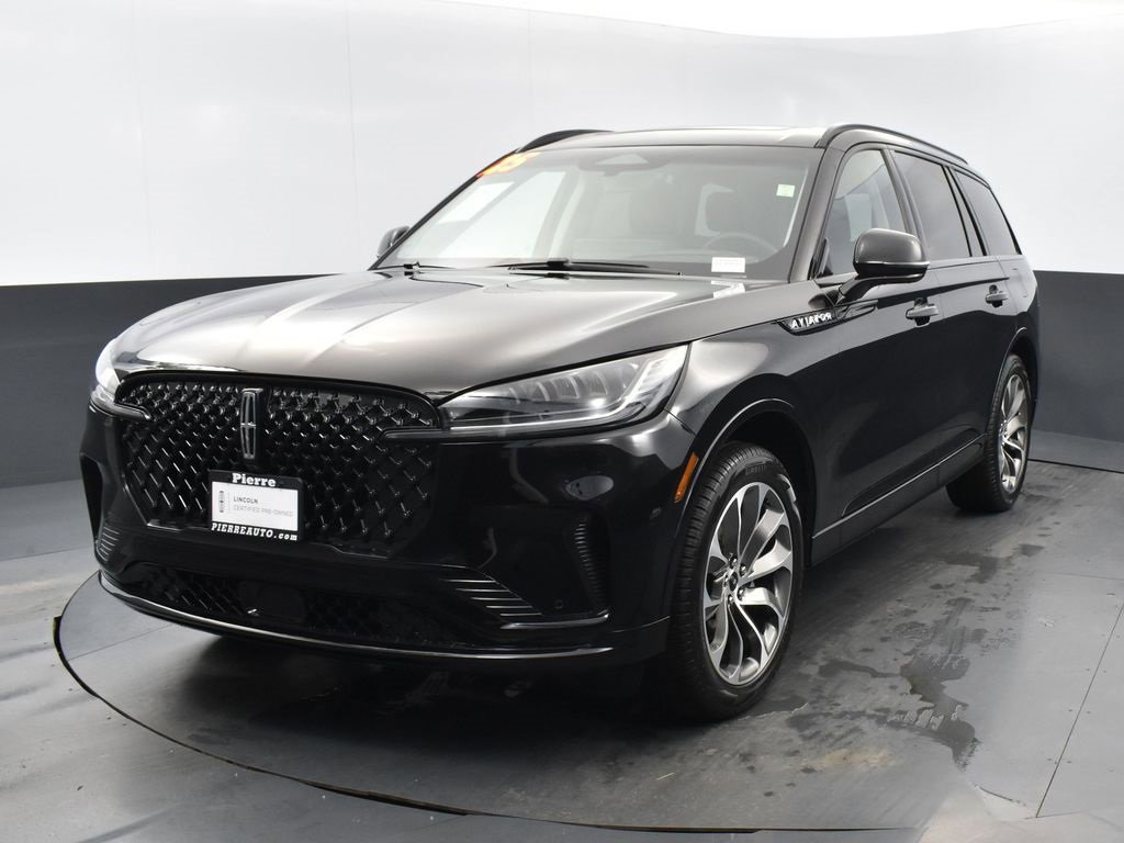 Certified 2025 Lincoln Aviator AWD w/ Jet Appearance Package