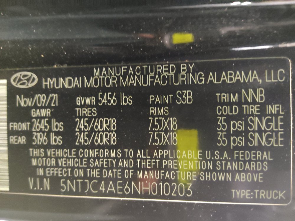 Used 2022 Hyundai Santa Cruz SEL w/ Activity Package FWD image 33