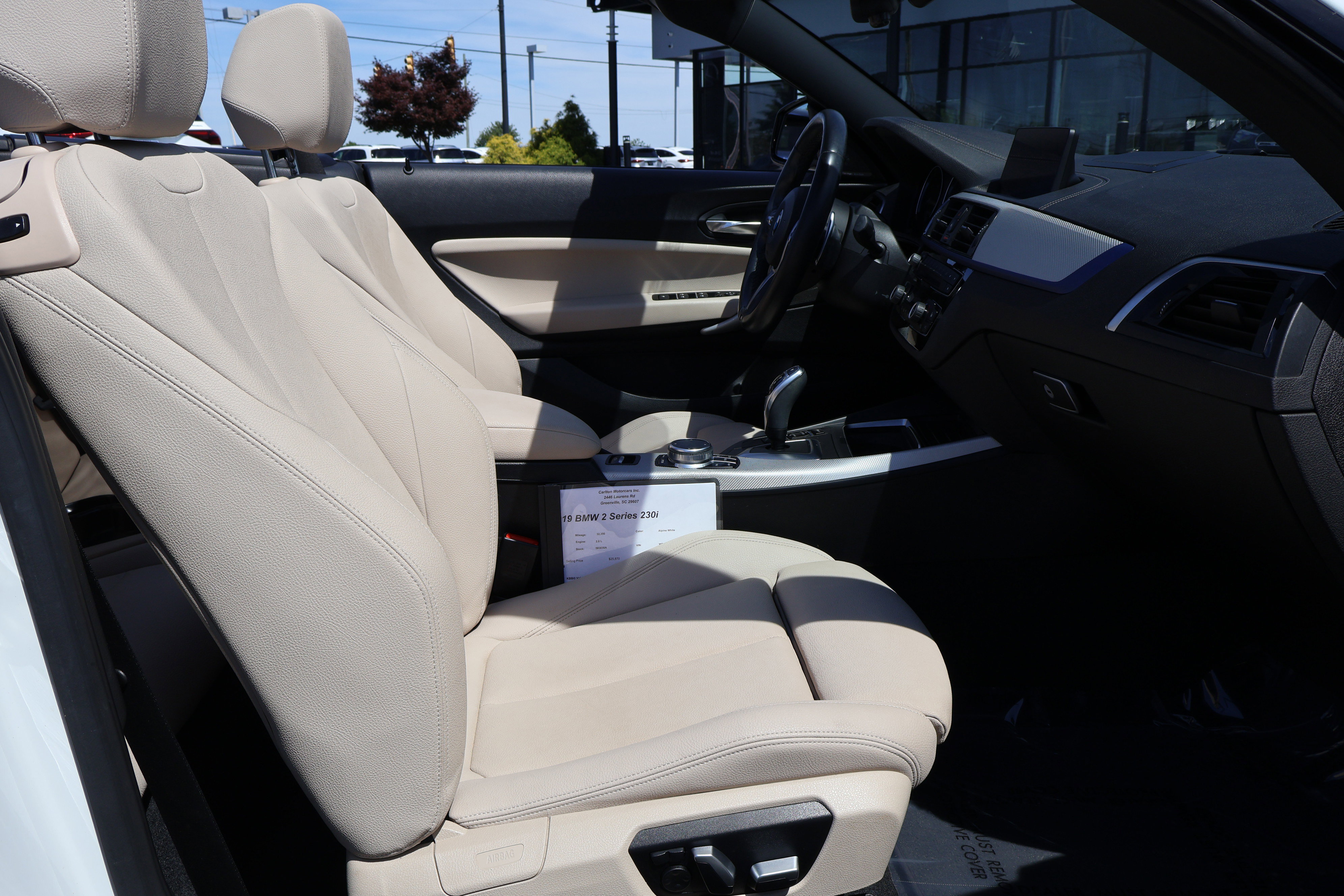 Used 2019 BMW 230i Convertible w/ M Sport Package RWD image 23