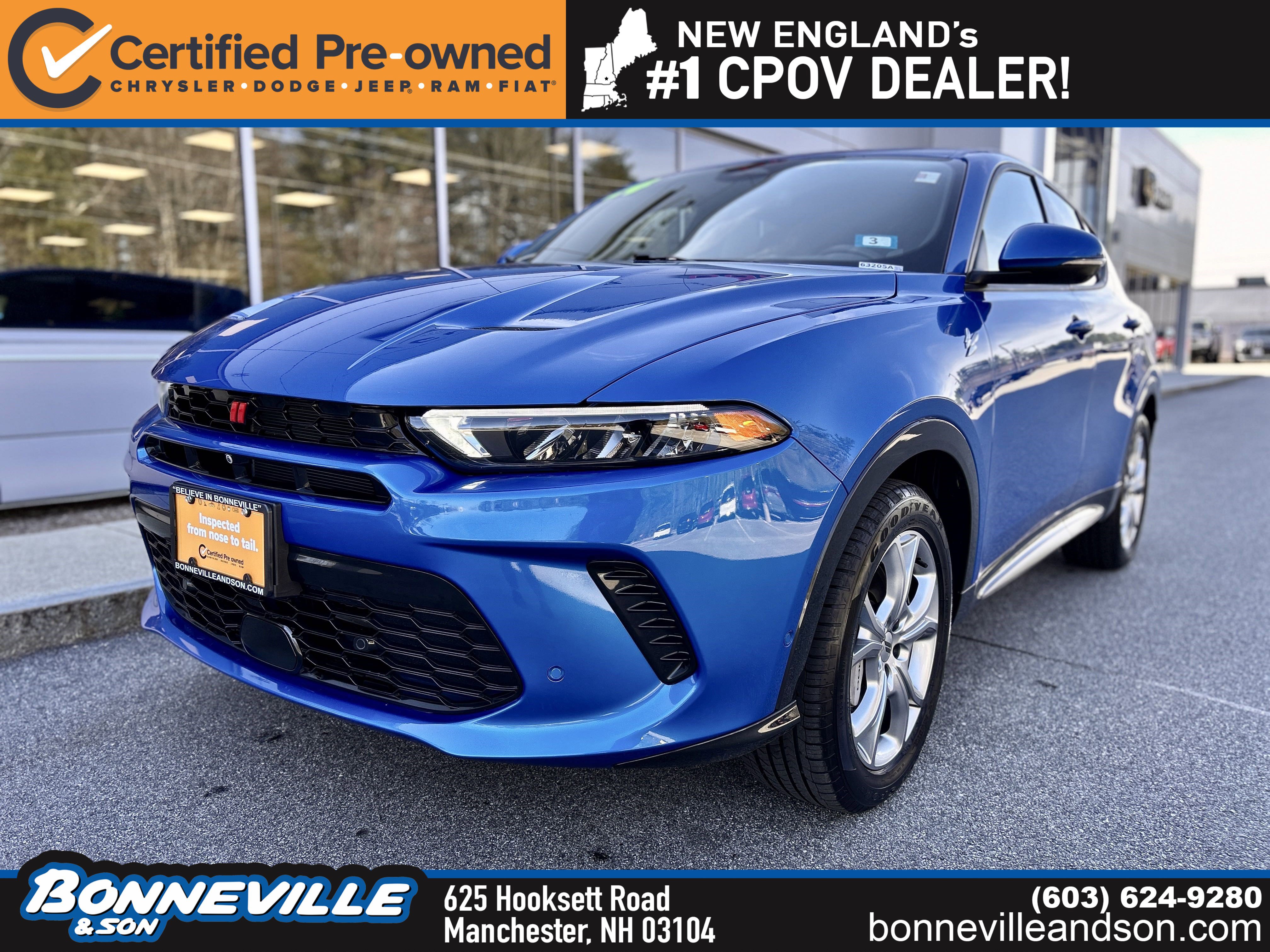 Certified 2024 Dodge Hornet R/T w/ Tech Pack w/o Parking AWD/4WD image 1