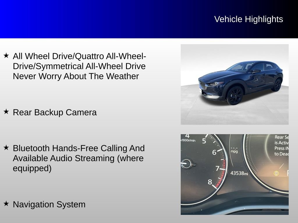 Used 2024 MAZDA CX-30 AWD 2.5 S w/ Select Sport Pkg image 4