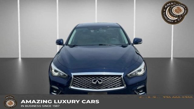 Used 2023 INFINITI Q50 Luxe w/ Cargo Package RWD image 1