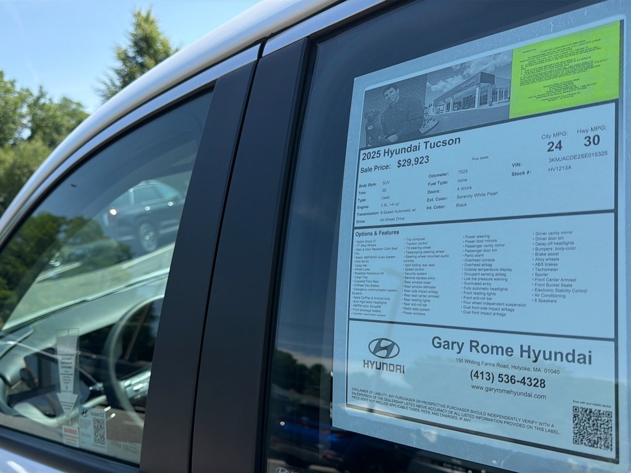 Certified 2025 Hyundai Tucson SE AWD/4WD image 28