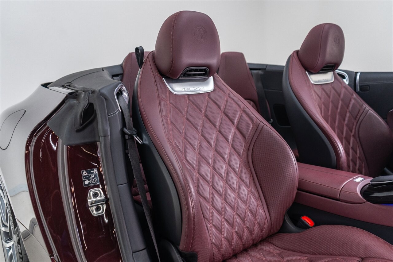 Used 2024 Mercedes-Benz SL 55 AMG 4MATIC w/ Manufactur Interior Package image 35