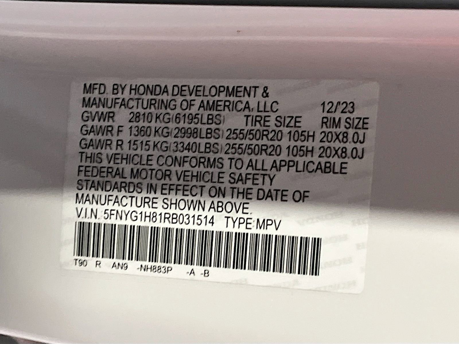 Used 2024 Honda Pilot Elite image 35