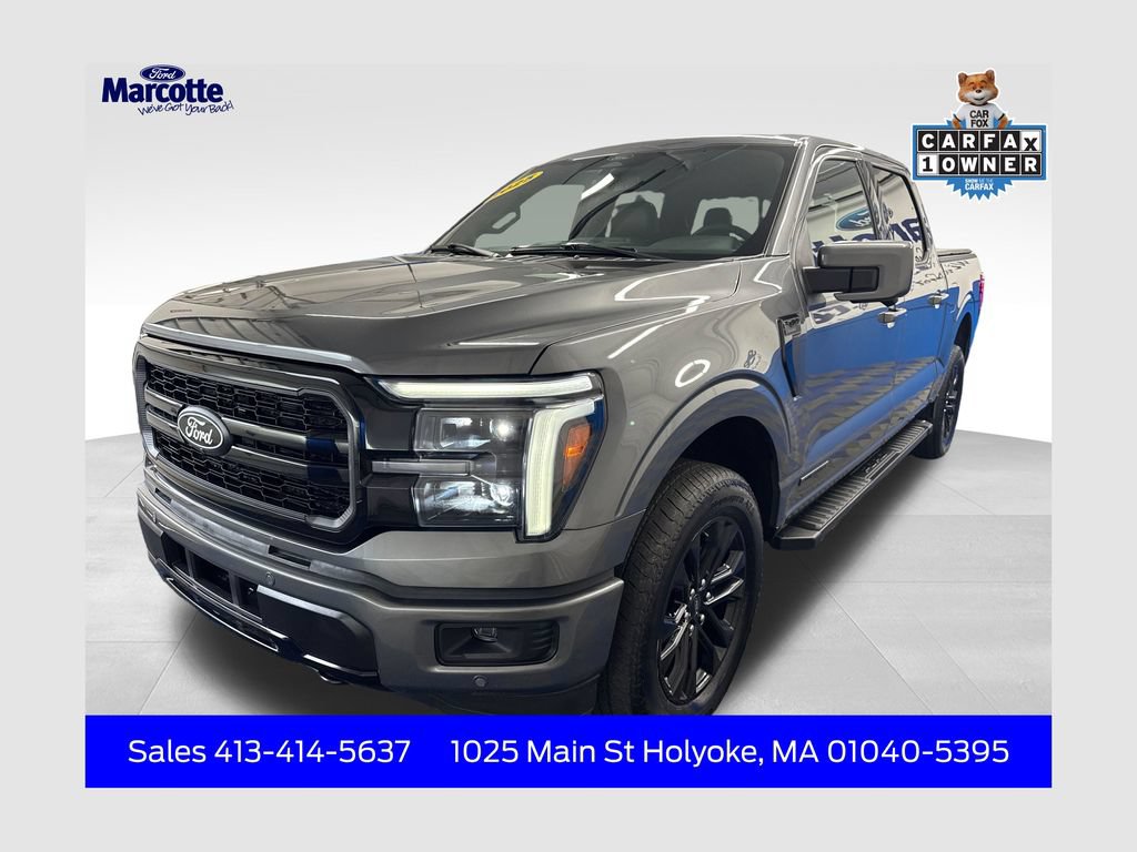 Certified 2025 Ford F150 Lariat w/ Equipment Group 501A Mid AWD/4WD 360° Tour