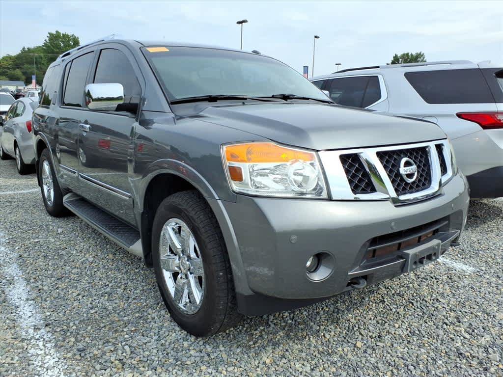 Used 2014 Nissan Armada Platinum w/ 2nd Row Captain Seat Package AWD/4WD image 11