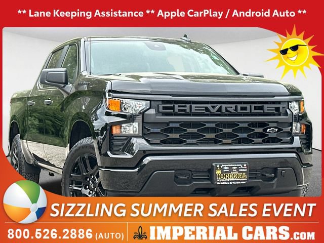 Used 2025 Chevrolet Silverado 1500 Custom w/ LPO, Dark Essentials Package AWD/4WD image 1