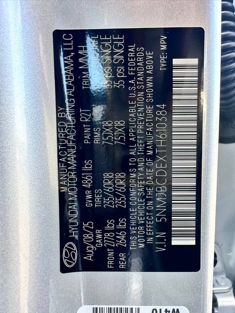 Used 2026 Hyundai Tucson SEL AWD/4WD image 36
