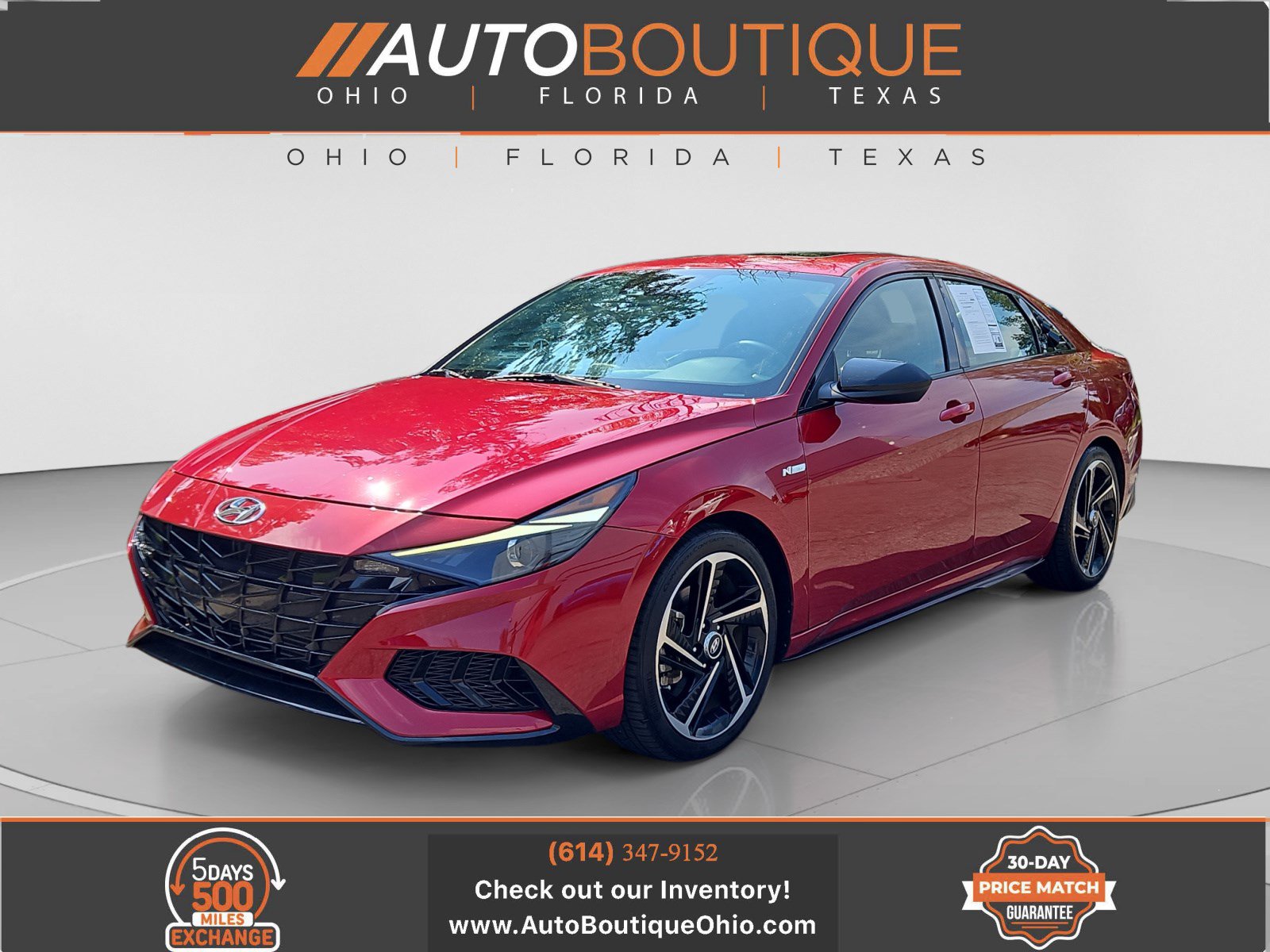 Used 2023 Hyundai Elantra N Line w/ Preferred Accessory Package FWD image 1