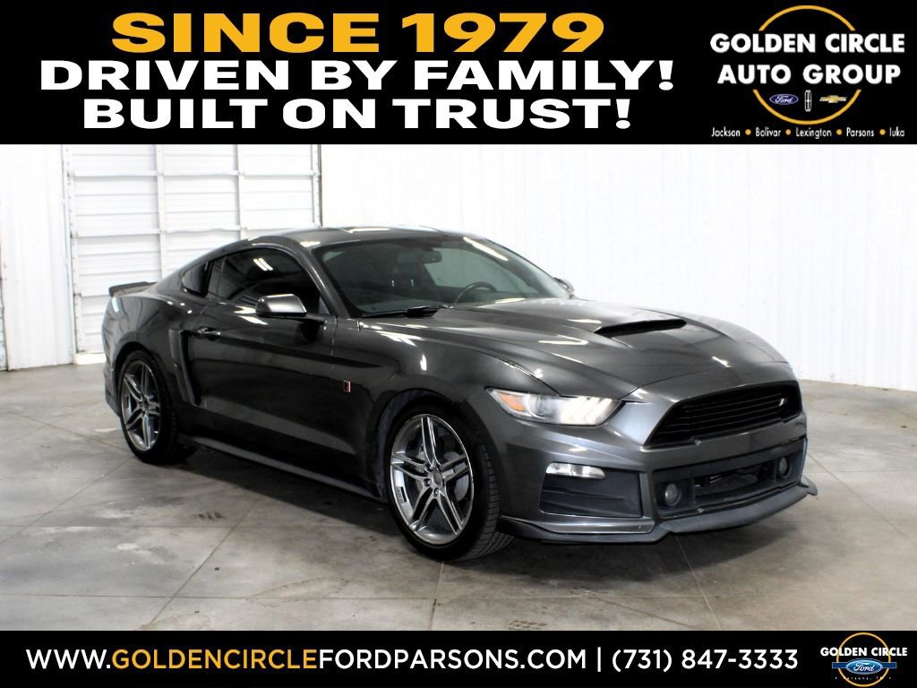 Used 2015 Ford Mustang Premium w/ Ecoboost Performance Package RWD image 1