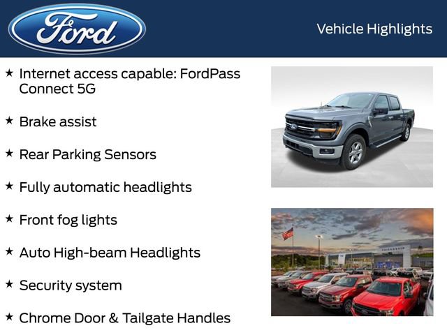 Certified 2025 Ford F150 XLT w/ Equipment Group 301A Standard AWD/4WD image 8